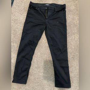 Express size 36 slim black mens denim jeans
